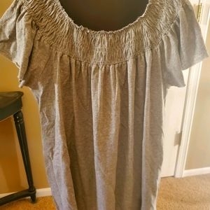 NWOT Easel Light Grey mini dress